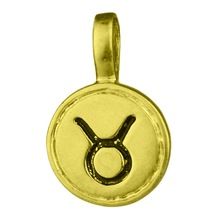 Zodiac sign gold plated Pendant