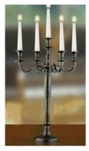 tall wedding decoration black candelabra