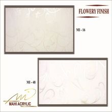 Mahi Flower Finish Acrylic Laminated Sheet