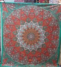 Indian Mandala Tapestry