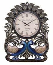 Handcrafted Peacock Analog Wall Clock