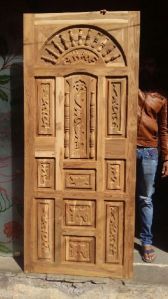 Teak Wood Regular Designer Doors