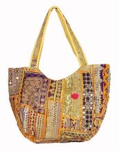 zari work handbag