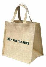 jute self handle Bag