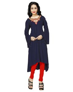 Womens Casual Daily Wear Stitched Kurtis