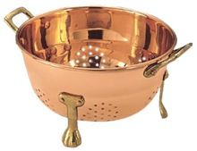 Copper Plated Stainless Steel Colander