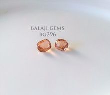 Peach Morganite Faceted Loose Gemstone