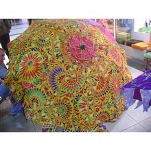 Handmade Bohemian Embroidered Garden Parasols