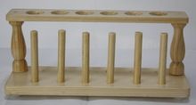 Wooden Test Tube Stand