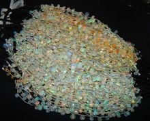 Ethiopian Welo Opal Smooth Polished Pear Drops Briolette Beads