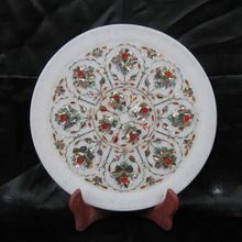 Marble Inlaid Plate