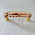 Wrapover Tailpiece Bridge in Gold