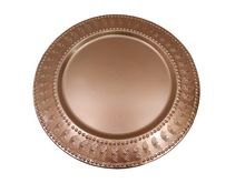 Metal Embossed Charger plate