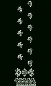 Daman Dress Embroidery Design