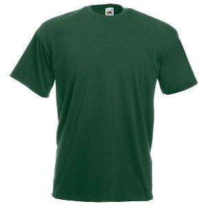 Green Mens Round Neck T-Shirt