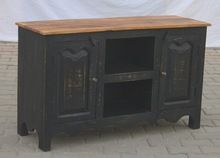 Wood Black Finish TV CAbinet