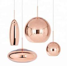 Copper Wide Pendant Lamp