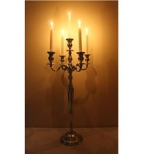 Tall Silver Candelabra