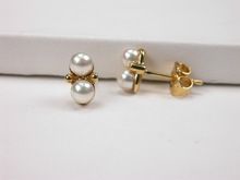 Gold Plating Fresh Water Pearl Earring
