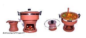 MC RCS50 Mud Kadai Catering Set