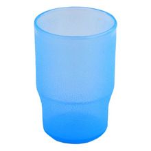 CLEAR WATER GLASS BLUE