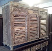 wood cabinets