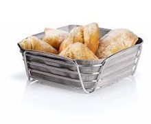 Metal wire round bread basket