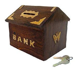 Wooden Money Banks
