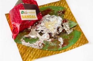 Sandal with khus Paan