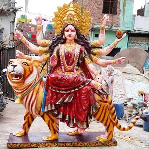 Fibre Durga Mata Statue