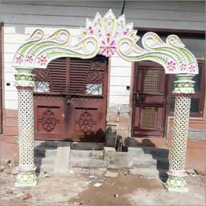 Fibre Multi Color Entry Gate