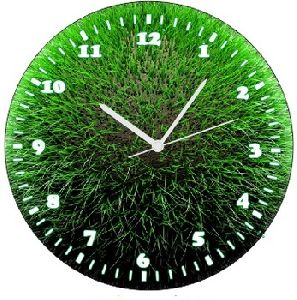 decorative garden wall clock