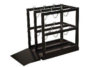 LPG Gas Cylinder Storage Rack