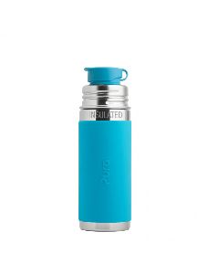 Pura Kiki 9oz / 260 Ml Aqua Sleeve Vacuum Insulated Stainless Steel Sports Bottle