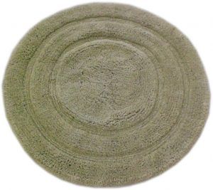 Round Embossed Bath Mat