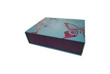 wedding box with butterfly print box