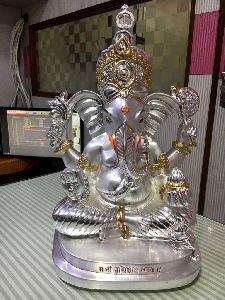 silver ganesh