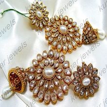 Uncut Polki Dangler Earings