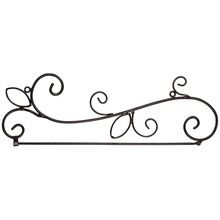 Wrough Iron Garden Flag Post Bracket