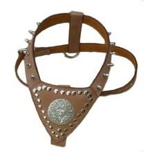 Premium Leather Designer Dog Harness