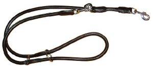 Round Soft Leather Dog Leash