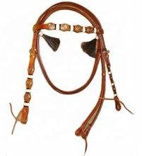 Western Headstall with Braiding