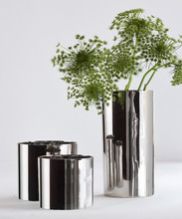 Stainless steel vase