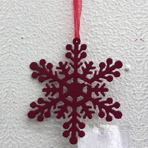 Tree Decoration Hanging Snow Flake Ornament