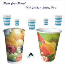 Paper Cups for Coffee AND Cold Drinks