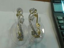 Gold plated bangle pair