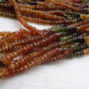 Tourmaline Micro Faceted Gemstone Beads