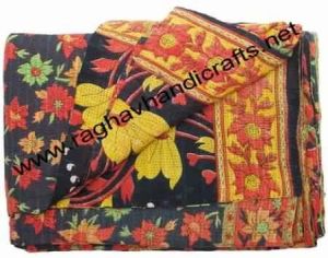 Vintage Vivanta Kantha Throw