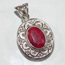 Ruby Gemstone Pendant