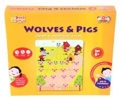 DIY Wolves & Pigs Strategy Board Game